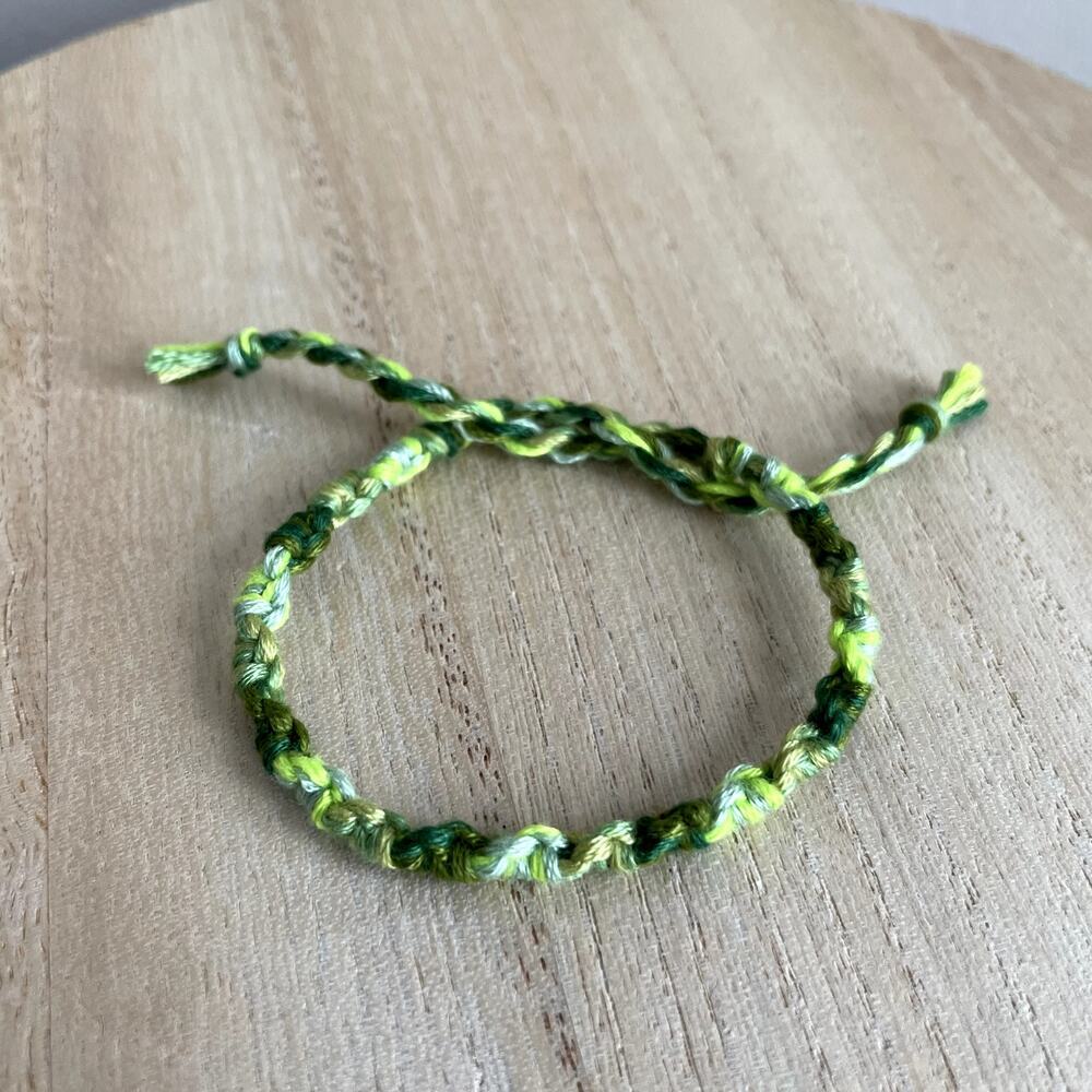 Aliah Bracelet anklet trendy comfortable tie embroidery thread woven gift